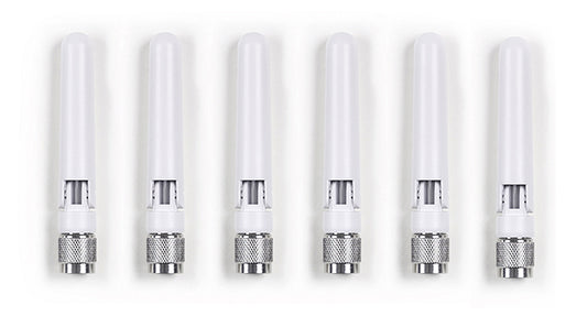 Meraki MA-ANT-3-B6 | Indoor bendable dual-band omni dipole antennas (6‑pack) | 2.4/5 GHz | 5.7 dBi | RP‑TNC | for MR46E/MR53E