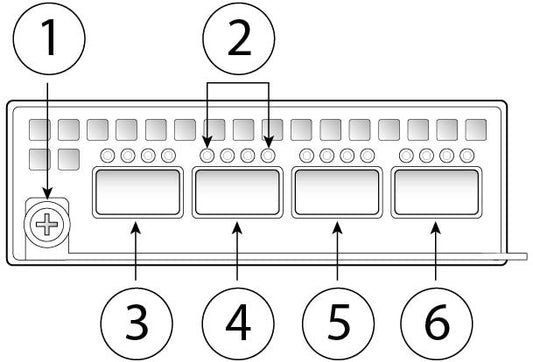 Cisco FPR9K-NM-4X40G | Firewall network module | 4x40G QSFP+ ports | for Firepower 9300/9000 chassis