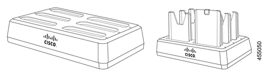 Cisco CP-860-MCHR | Multi‑bay desktop charger | includes AC power supply | supports 860/860S handsets and batteries