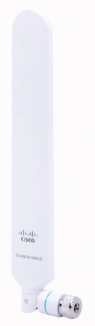 Cisco 5G-ANTM-SMA-D | 5G Sub-6GHz/LTE Advanced Pro Dipole Antenna | Indoor, SMA interface