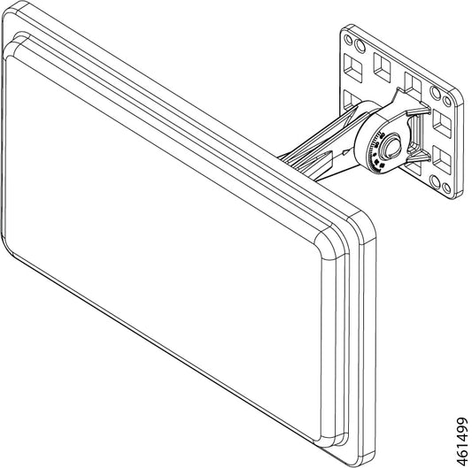 Cisco AIR-ANT2588P4M-NS | Dual‑band 2.4/5 GHz directional panel | dual‑pol | MIMO‑ready | N‑type connectors | indoor/outdoor