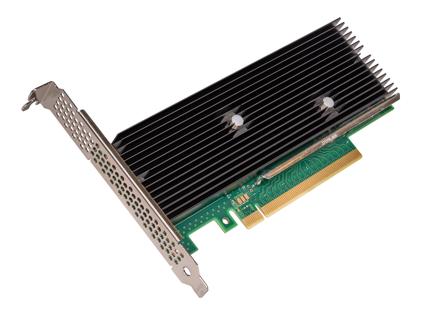 Cisco UCSC-P-IQAT8970 QAT PCIe card with black heatsink on green board