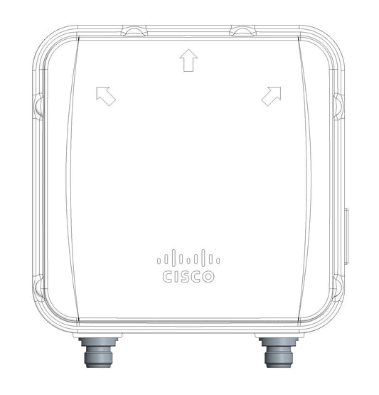 Cisco IW-ANT-PNL-515-N | 5 GHz Panel | 15 dBi | Directional | 2x N-type (f) | 2-port MIMO