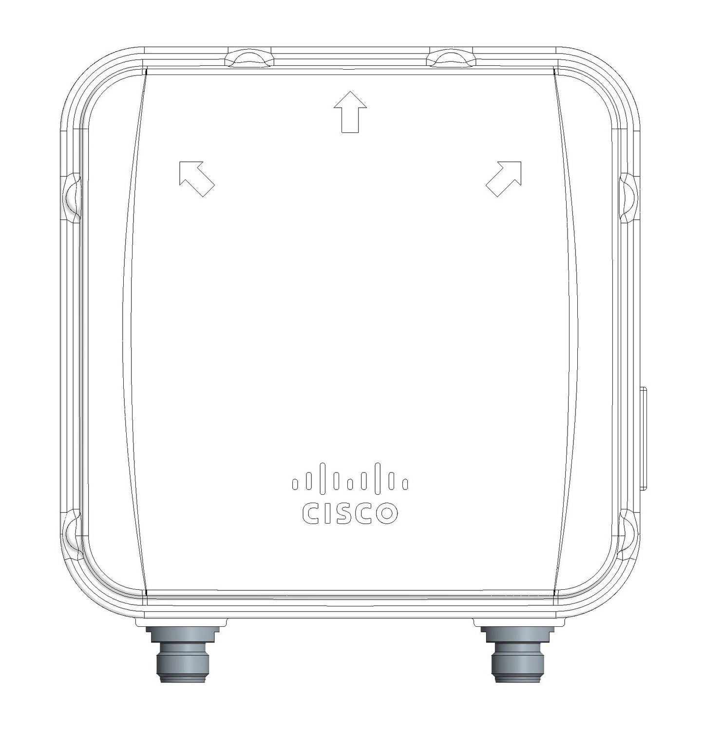 Cisco IW-ANT-PNL5615-NS | 5/6 GHz 15 dBi panel antenna | SIA | dual-pol 2-port | N-type connectors | directional
