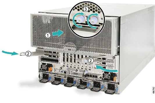 Cisco C885A-M8-H2SX-SLD | GPU sled for NVIDIA H200 (SXM‑class) | NVLink‑ready carrier | PCIe Gen5 platform integration | High‑power bus + directed airflow | For C885A M8 GPU chassis