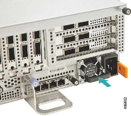Cisco C885A-PSU-2700W | 2700W PSU | 12V bus | Titanium efficiency | AC/DC input | Hot-swap, redundant-ready