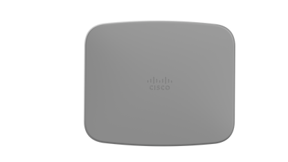 Gray meraki cw-ant-t-d4-n wireless access point with sleek rounded design and 8-port tri-band directional antenna wifi 7