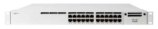 Meraki MS390-24-HW | 24x GE (1G) | non-PoE | modular uplinks: up to 4x10G SFP+ or 2x40G QSFP+ | Enterprise license
