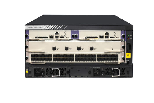 HPE JG361B | HSR6802 modular router chassis | 2 service slots, dual MPU/PSU-ready | MPLS/IPv4/IPv6 edge performance
