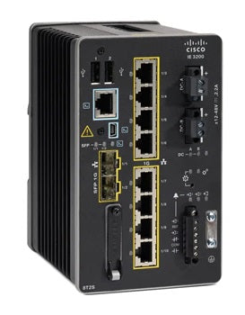 Cisco IE-3200-8T2S-E | 8x 1G RJ45, 2x 1G SFP uplinks | non-PoE | L2/L3 | Network Essentials