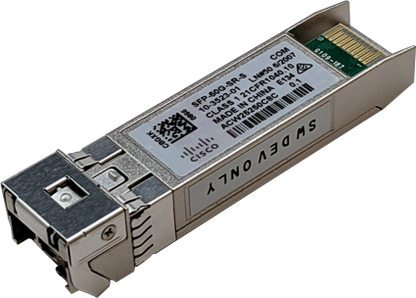 Cisco SFP-50G-SR-S 50G QSFP+ transceiver module with green label