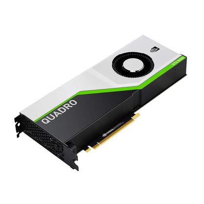 NVIDIA Quadro RTX 8000 GPU with 48GB GDDR6 and green accents