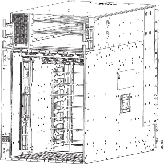 Cisco 8804-FC0 | 8804 switch fabric card, high-throughput crossbar, redundancy-capable