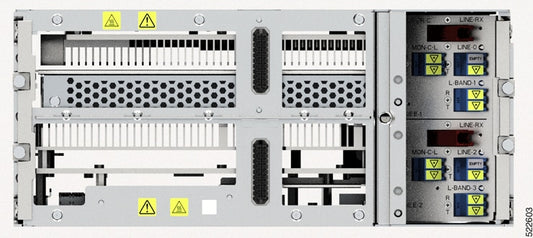 Cisco NCS1K-ILA-2R-C dual Raman in-line amplifier in Dell R640 server rack
