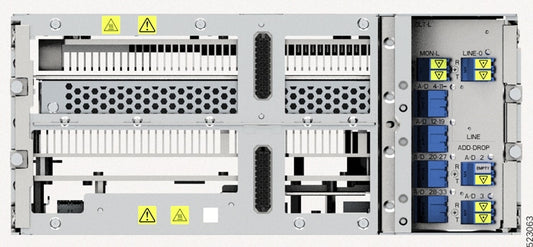 Cisco NCS1K-E-OLT-L DWDM OLT L-band chassis with silver rack