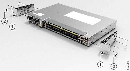 Cisco RCKMT-ETSI-KIT2 | 8010 Rack Mount Kit, ETSI 21-inch 4-Post, V2