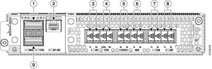 Cisco NCS1K14-EDFA2 black silver modular server rack with EDFA amplifier for DWDM
