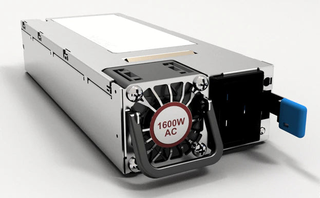 Cisco NC57-1600W-ACFW 1600W AC PSU with silver finish and blue handle