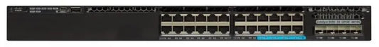 Cisco WS-C3650-8X24UQ-S | 24-port (16x1G + 8x1/2.5/5/10G mGig), PoE: N/A, 4x10G SFP+ uplinks, IP Base