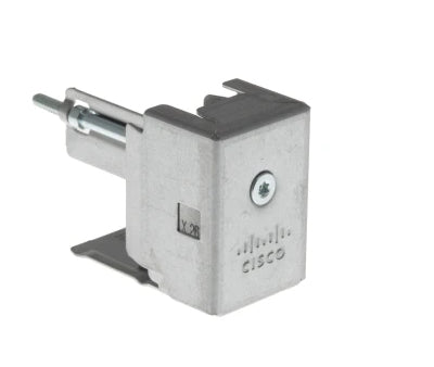 Silver Cisco mini x28 connector in STACK-T2-BLANK dust cover