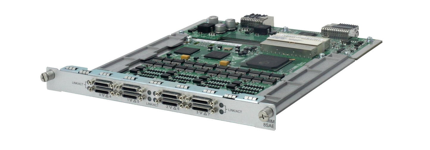 HPE JG443A 8x sync/async serial HMIM module with green circuitry