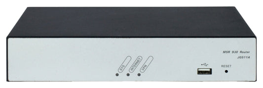 HPE JG518B branch router with USB port, IPsec VPN, and buttons