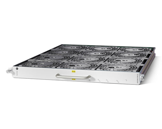 Cisco A9K-9922-FAN-V2 white server rack fan tray with black handles
