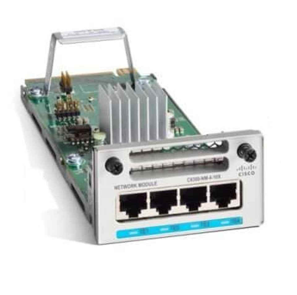 Cisco C9300-NM-4M | 4x 1/2.5/5/10G mGig RJ-45 uplinks | copper | for Catalyst 9300