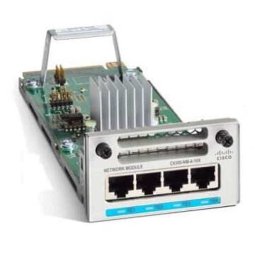 Cisco C9300-NM-4M | 4x 1/2.5/5/10G mGig RJ-45 uplinks | copper | for Catalyst 9300
