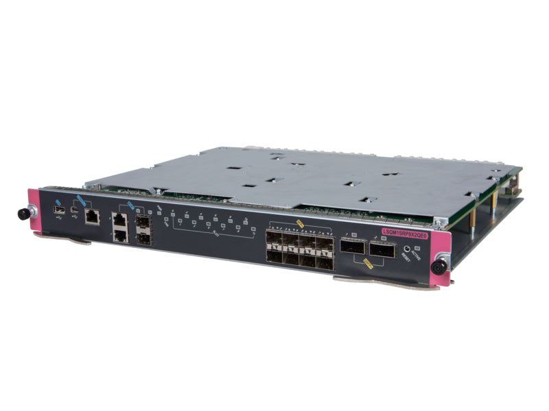 HPE JH209A pink and black 10G/40G router line card with SFP+ QSFP+ ports