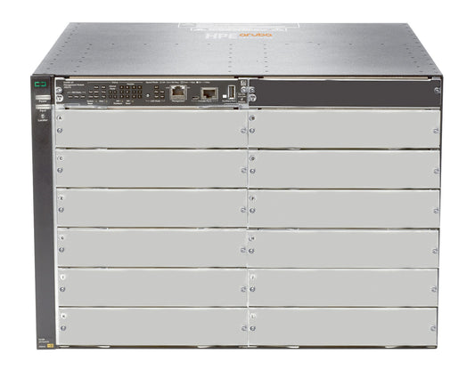 Aruba J9822A | 5412R zl2 12-slot modular, up to 288x 1G/PoE+ or 96x 10G SFP+, 40G QSFP+ uplink‑ready, L3 included