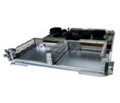 Cisco 7600-SSC-400 SPA services carrier with silver tray, black plastic, green PCB