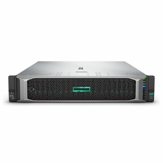 HPE HPE-DL380-G10 | 2U rack | dual Intel Xeon Scalable | DDR4 ECC | up to 24x SFF or 12x LFF bays (SAS/SATA/NVMe options) | iLO 5 | PCIe Gen3 | FlexibleLOM/OCP NIC