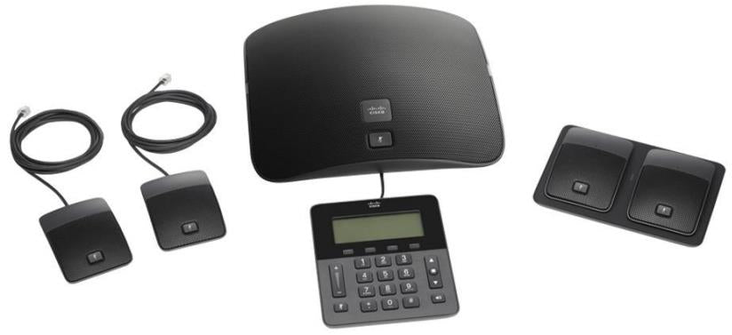 Cisco CP-8831-K9 | 8831 IP conference phone | PoE 802.3af | 10/100 Ethernet | wideband G.722 | base + DCU