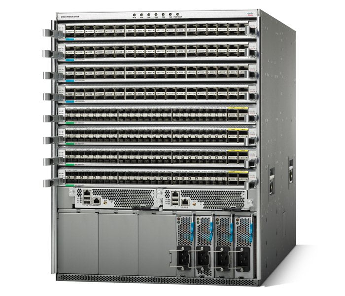 Cisco N9K-C9508 | 8-slot modular chassis | ports: 0 (populate with lin ...