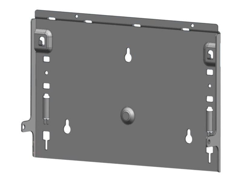 Cisco C9K-WALL-TRAY black metal wall mount bracket with holes