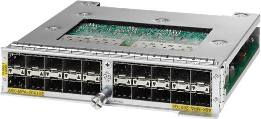 Cisco A9K-MPA-20X1GE ASR 9000 MPA with 20x1GbE SFP ports