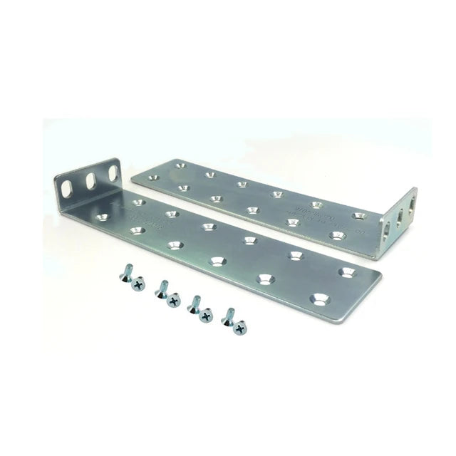 Cisco N540-RCKMT-19 silver rack-mount kit with bracket and screws