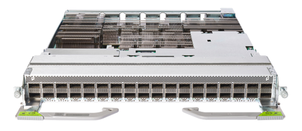 Cisco 88-LC1-12TH24FH-E | Line Card | 12x QSFP28-DD (200G) + 24x QSFP56-DD (400G) | 12 Tbps aggregate