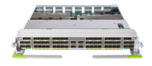 Cisco 88-LC1-52Y8H-EM | Line Card | 52x SFP28 (10/25G) + 8x QSFP28 (40/100G) + 4x QSFP-DD (400/800G) | 37 Tbps aggregate