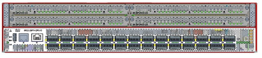 Cisco 8102-28FH-DPU-O-MS | 28x400G QSFP-DD, SONiC (open NOS), DPU-enabled, 2RU, PoE: none