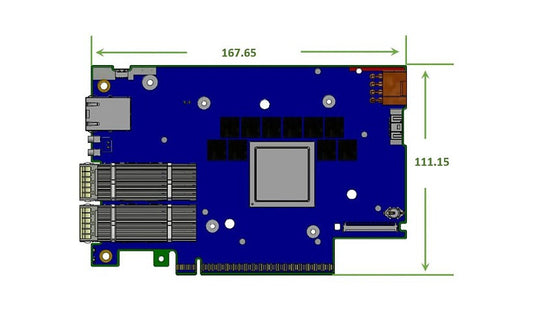 Cisco UCSAI-P-NC3240 | BlueField-3 B3240 DPU, 2x400GbE, Cold-Aisle, Crypto