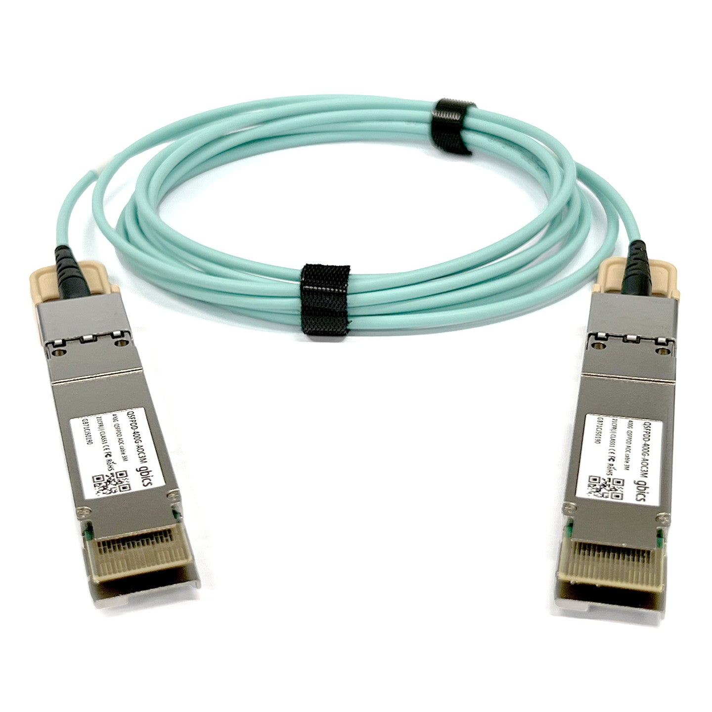 NVIDIA C-DQ8FNM005-H0-M | 400G QSFP‑DD AOC | 8×50G PAM4 | 850 nm MMF | 5 m reach | QSFP‑DD to QSFP‑DD