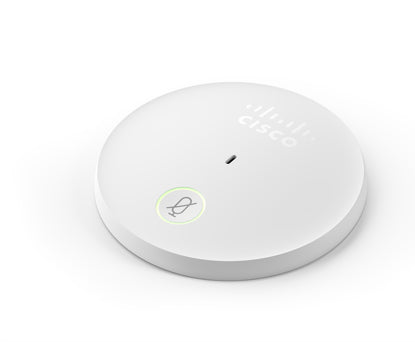 Cisco CS-MIC-TABLE-E | Table Microphone, Euroblock plug, low-profile, white