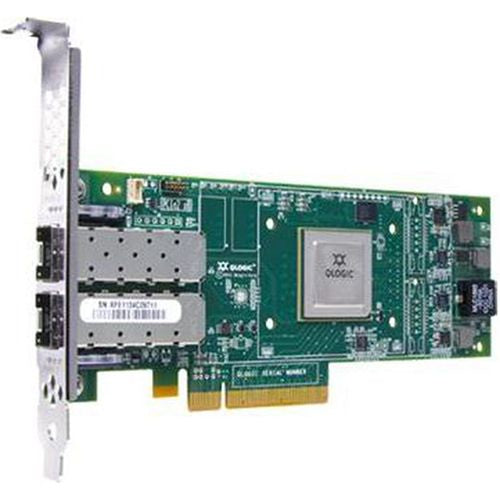 HPE BB986A 16Gb Fibre Channel card with green circuit board and white logo