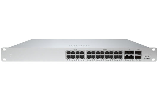 Meraki MS355-24X2-HW | 24x mGig 1/2.5/5/10G PoE++ | 4x 10/25G SFP+/SFP28 uplinks | L3 cloud-managed | Enterprise license