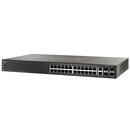 Cisco SG500-28-K9-AU 28-port Layer 3 switch with stacking