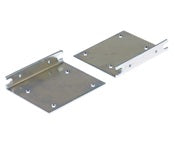 Cisco ACS-7100-RMK silver steel rack mount kit with modern hinge brackets