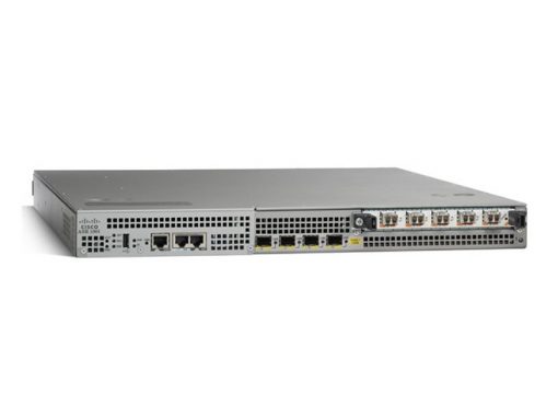 Cisco NCS4202-SA 1RU router with 4x 10GbE SFP+ ports and silver finish
