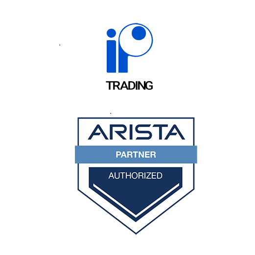 Blue and white arista partner authorized logo badge on arista dcs-7300-lcvr 7300 series blank line card slot cover